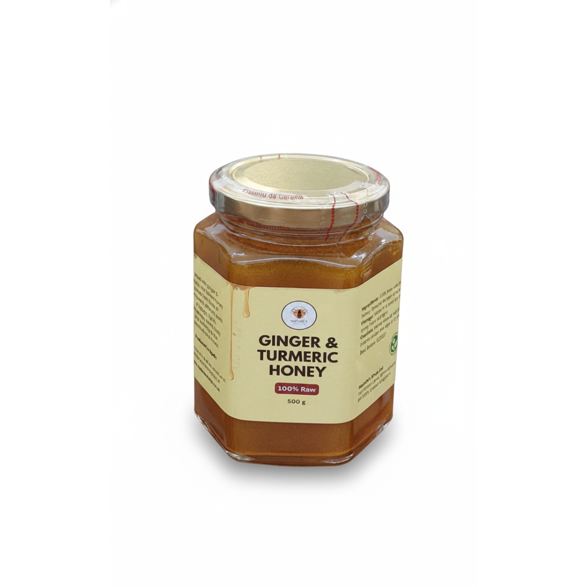 Ginger and Turmeric Honey (100% Raw)