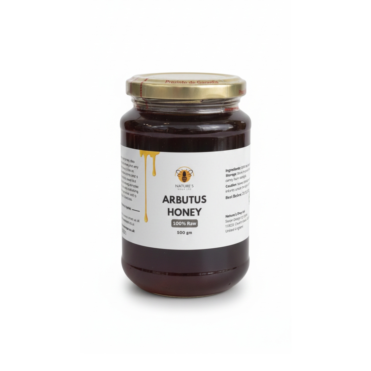 Arbutus Honey (100% Raw)